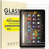 XunyLyee 2 Stück, Kompatibel mit Fire HD 10 Kids Pro 10,1 Zoll Schutzfolie, Panzer Schutz Glas Displayschutz für Fire HD 10/10 Kids (2021/2023 Release 11./ 13. Generation)