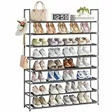 OYREL Schuhregal 8 Ebenen Schuhständer Schuhorganizer für 32-40 Paar Schuhe Platzsparend & Stabil Schuhschrank für Eingangsbereich, Kleiderschrank und Garage