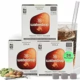 waterdrop® Cola SPECIAL EDITION Microdrink, 36 Drops Würfel ohne Kalorien, Geschmack für Wasser zuckerfrei, zero sugar