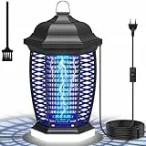 seenlast Insektenvernichter Elektrisch 4000V Mückenlampe 18W UV-Licht, Elektrische Fliegenfalle Mückenfalle Insektenfalle Fliegenfänger, Wasserdicht IPX4 Ungiftig Geruchsneutral für außen und innen