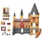 Spin Master Wizarding World Harry Potter - Schloss Hogwarts Spielset mit Licht und Sound sowie exklusiver Hermine Granger Sammelfigur und viel Zubehör, Spielzeug für Kinder ab 5 Jahren, Fanartikel