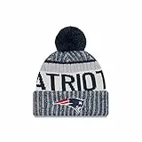 New Era NFL Herren Strickmütze, Blue, Einheitsgröße