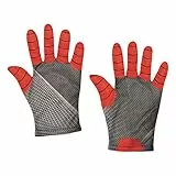Rubie's Offizielles Kostümzubehör Spider-Mans Handschuhe, No Way Home, Marvel, Version 3, Einheitsgröße, rot/schwarz Halloween