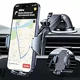 andobil Handyhalterung Auto [2025 Neueste Saugnapf] 3 in 1 Saugnapf & Lüftung Halter Universale KFZ Autohalterung Zubehör für iPhone 17 Pro Max Air 16/15/14/13/12 Samsung Galaxy S24 Ultra/S23/S22 Usw