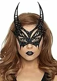 LegAvenue A2821 Film Masken, Damen, Black, One Size