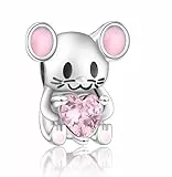 Symretie 925 Sterling Silber Bead Charms Anhänger Kompatibel mit Europäischen Armbändern und Halskette