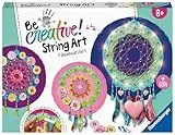 Ravensburger BeCreative String Art Dreamcatcher - Bastelset für Kinder ab 8 Jahren, Traumfänger basteln für Mädchen und Jungen - 18235 - Geburtstagsgeschenke, Deko selber basteln