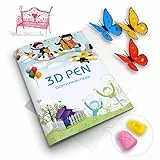 3D-Druck-Zeichenbuch, wiederverwendbare, farbenfrohe Vorlage mit 40 Mustern aus dickem Papier mit einer durchsichtigen Platte, Mal-Graffiti-Vorlage für 3D-Stift, DIY-Geschenk für Kinder