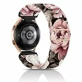 chinbersky 20mm Uhrenarmband Elastic Nylon Armband Kompatibel mit Samsung Galaxy Watch 4/5/6/7/FE 40 44mm 5 Pro/Watch 4&6 Classic/Active 2 40 44mm/3 41mm/Gear Sport/Gear S2 Classic, 20 mm, Nylon, Kein