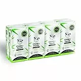 The Cheeky Panda Umweltfreundliche Bambus Taschentücher – 3-Lagig | 80 Stück (8 Packungen mit 10)