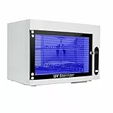 UV-Sterilisator mit Timer-Einstellung, UV desinfektionsgerät, LED-Licht-Sterilisator, für die Sterilisierung von Maniküre-Werkzeugen, 6W 220V