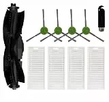 Ersatz Hauptrolle Bürste Seitenbürste Hepa Filter Kompatibel mit Thamtu G11 Roboter Staubsauger Zubehör (Set C)