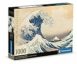 Clementoni - 39707 - Museum Collection - Museum Die Große Welle von Hok. - 1000 Teile - Puzzle Erwachsene, Kunst, Puzzle berühmte Gemälde, Made in Italy