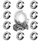 10 Stück MR84ZZ Mini Kugellager 4x8x3mm,Doppelt Geschirmt Rillenkugellager,Hochwertiger Lagerstahl für DIY, 3D-Drucker,Modellbau,Fräsmaschinen, Motoren,Verschiedene Mechanische Geräte, etc