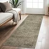 BEIMO Boho Teppich Wohnzimmer Schlafzimmer Vintage Waschbare Teppich Kurzflor rutschfest Teppiche für Küche 60X180CM