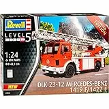 Revell Mercedes-Benz 1419 F/1422 Drehleiter DLK 23-12 Feuerwehr Hagen 07504 Bausatz Kit 1/24 Revell Modell Auto
