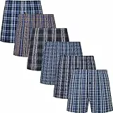 JupiterSecret Boxershorts Herren 100% Baumwolle Unterhosen Männer 6er Packs Vielen Farben
