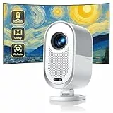 Beamer【Dolby + Autofokus/Keystone】 28000 Lumen Smart-Videoprojektor 4K-Unterstützung, 1080P Natives Full HD, WiFi Bluetooth Projektoren Staubdicht Versiegelt, Mit 100% – 50% Zoom für Heimkino