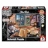 Schmidt Spiele 59655 Im Ferienhaus, 1000 Teile Secret Puzzle