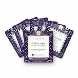 FOREO Call it a Night UFO-aktivierte Gesichtsmaske gegen Trockenheit & feine Falten, revitalisierend & nährend, Ginseng & Olivenöl, tierversuchsfrei, kompatibel mit allen UFO-Geräten, 6 g (7er Pack)