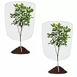 OFFCUP Gartennetze Gemüsenetz, 2pcs 1.8 * 1.8m Garten Feinmaschig, Insektenschutznetz Gartennetz für Pflanzen Gemüse Blumen Vogel Netz Pflanzenschutznetz Gemüsegarten Obstgarten schützen