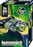 Die drei ??? Nachtsichtgerät von KOSMOS, Hochwertiges Nachtsichtgerät mit Infrarottechnik, Detektiv-Gadget, Detektiv-Spielzeug, Geschenk, Die drei Fragezeichen Spielzeug, Nachtsichtgerät Kinder,White