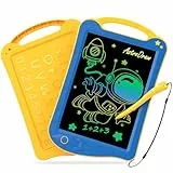HOMESTEC AstroDraw Kinder Zeichentafeln, LCD Schreibtafel, Kinderspielzeug für 2 3 4 5 6 Jahre alte Jungen Mädchen Geschenke
