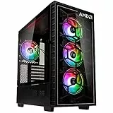 Kolink Observatory Y AMD SE ARGB Midi Tower Noir, Transparent