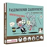 Adventskalender 2025 Faszinierende Zaubertricks 24 verblüffende und leicht zu erlernende Zaubertricks. Im Kalender ist eine bebilderte Anleitung und eine Videoanleitung enthalten. 8 Jahren – Deutsche