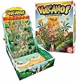 Game Factory 646065 Vulcano, actionreiches Familienspiel, Kletterspiel, Gesellschaftsspiel, Brettspiel für Erwachsene und Kinder ab 8 Jahren