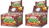 Center Shock Splashing Cola, Box mit 100 Kaugummis, extra-sauer mit Cola-Geschmack, geeignet für Geburtstag, Pinata, Party, Candy-Bar, Weihnachten und Halloween, 400g (Packung mit 2)