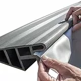 Gre Pools Liner Uni Grau für Pool Composite Oval 804 x 386 cm – 60/100 – Befestigungssystem Hung