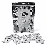 TOP Kondome 40 Stück Packung, Stark, natürlich und gefühlsecht, aus Latex, mit Reservoir, Durchmesser 53 mm, für Männer
