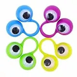 SUPVOX 10 stück Augen Fingerpuppen Augen Finger Spielzeug Party Favor (Zufällige Farbe)