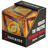 Shashibo Formwechsel-Box – Preisgekrönter, patentierter Zappelwürfel mit 36 Seltenerdmagneten – lässt Sich in über 70 Formen verwandeln (Wild Series - Savannah)