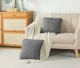 ZTYROLJ Kissenbezug 45x45 cm,Microfiber Ultra Weich Kissenbezug mit Reißverschluss, Atmungsaktiv Resistent Kissenbezug 45x45 für Bettwäsche Sofa