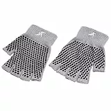 ProsourceFit Grippy Yoga Gloves Improve Your Yoga or Pilates Practice by Creating a Non-Slip Grip to Increase Stability and Reduce Sliding While Holding Poses