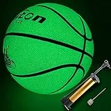 Senston Basketball Leuchtender Geschenk Basketbälle Size 7