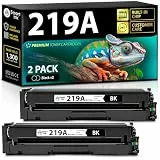Smart Ink Kompatibel 219A Toner Mit Chip (2 Schwarz) für HP 219A HP 219X als Ersatz für HP Color LaserJet Pro MFP 3302fdwg Toner MFP 3302fdw 3302fdn 3202dn 3202dw 3302sdwg 3202dwe 3202dng