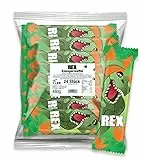 Tise Süsswaren REX Dinosaurier Waffelriegel mit Kakaocremefüllung (24Stk./480g)