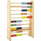 small foot Rechenschieber 'Educate' aus Holz für Kinder, klassische Lernhilfe für die Grundschule, ab 4 Jahren, 11326