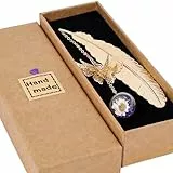 Toirxarn Metallisches Feder-Lesezeichen – Originelles & Persönliches Geschenk für Frauen & Mamas – Ideal zum Muttertag, Lehrer-Dank oder für Leseratten