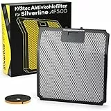 KF3TEC® Aktivkohlefilter für Silverline AF 500 AKtivkohlefilter (bis zu 3x waschbar) (1Pack)