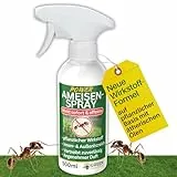 GREEN GUARDIA Ameisen Abwehrspray – Sprühfertiges Konzentrat mit pflanzlichen Ölen | 500 ml für Innen & Außen | gegen Ameisenstraßen, Nester, Terrassen