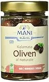 Mani Bläuel Bio Kalamata Oliven, 6er Pack (6 x 205 g)