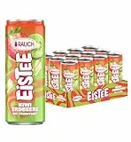 RAUCH Eistee Kiwi Erdbeere - Erfrischender Früchtetee mit Fruchtsaft - Vegan Erfrischung für jede Gelegenheit - Durstlöscher mit Genuss - 12 x 330ml Dosen