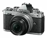 Nikon Z fc KIT Z DX 16-50 mm 1:3.5-6.3 VR (SE) + Z DX 50-250 mm 1:4.5-6.3 VR (20.9 MP, OLED-Sucher mit 2.36 Mill. Bildpunkten, 11 Bilder pro Sek., Hybrid AF mit Fokus-Assistent, 4K UHD-Video)