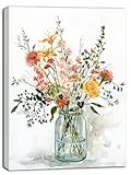 Nvseaty Malen Nach Zahlen Erwachsene Blumen, Paint by Numbers Adult Bastelset Erwachsene Frauen Kreativ Set DIY Set Malen nach Zahlen Leinwand Kinder ab 6 7 8 9 10 11 Jahre Mädchen
