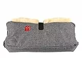 Kaiser Handwärmer Big Double anthrazit melange Lammfell medizin 6573270