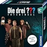 KOSMOS Die DREI ???? und die Toteninsel Spiel zum Film 685355, kleines Brettspiel für 2-4 Kinder ab 8 Jahre, schnelles Kinderspiel, Fans von Die DREI Fragezeichen